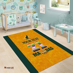 Custom Australia Matildas Pride With Kangaroo Area Rug