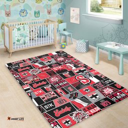 Amazing Aussie St Kilda Legacy Of The Pride Comic Style Area Rug