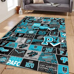 Amazing Aussie Port Adelaide Legacy Of The Pride Comic Style Area Rug