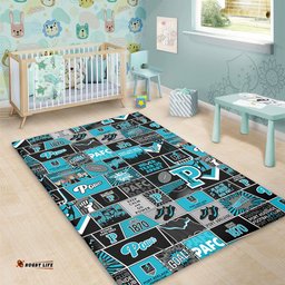 Amazing Aussie Port Adelaide Legacy Of The Pride Comic Style Area Rug