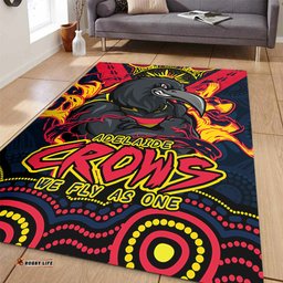 Amazing Aussie Adelaide Crows Ripped Legacy Of The Game Area Rug