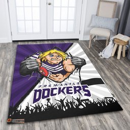 Amazing Aussie Fremantle Breaking Through Fan Design Area Rug