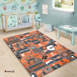 Amazing Aussie GWS GIANTS Legacy Of The Pride Comic Style Area Rug
