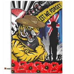 Amazing Aussie Richmond Anzac Day Honor United In Spirit Area Rug