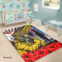 Amazing Aussie Richmond Anzac Day Honor United In Spirit Area Rug