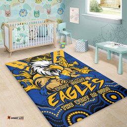 Amazing Aussie West Coast Eagles Ripped Legacy Of The Game Area Rug