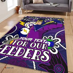 Amazing Aussie Melbourne Storm Naidoc Week Custom Melbourne Storm For Our Elders Area Rug