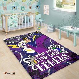 Amazing Aussie Melbourne Storm Naidoc Week Custom Melbourne Storm For Our Elders Area Rug