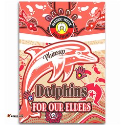 Amazing Aussie Redcliffe Dolphins Naidoc Week Custom For Our Elders Home Jersey Area Rug