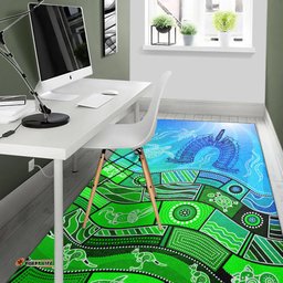 Aboriginal Torres Strait Islands Area Rug Towards The Light