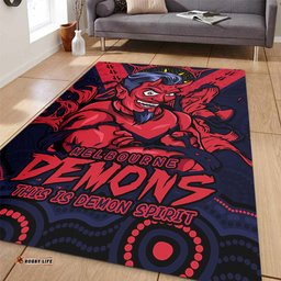Amazing Aussie Melbourne Ripped Legacy Of The Game Area Rug