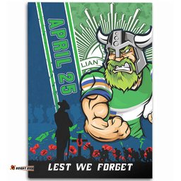Amazing Aussie Canberra Raiders Anzac Day Lest We Forget Strong Fighting Spirit Area Rug