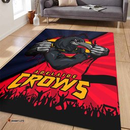 Amazing Aussie Adelaide Crows Breaking Through Fan Design Area Rug
