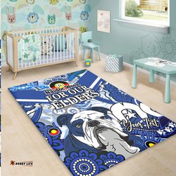 Amazing Aussie Cronulla Sutherland Sharks Naidoc Week Custom Naidoc Week Doggies Area Rug