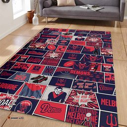 Amazing Aussie Melbourne Legacy Of The Pride Comic Style Area Rug