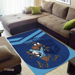 Custom New South Wales Rugby Area Rug Blues Cockroach Origin Sporty