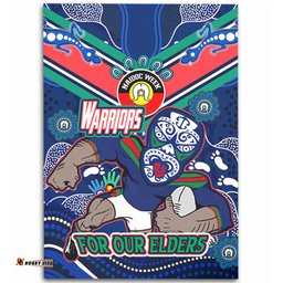 Amazing Aussie New Zealand Warriors Naidoc Week Custom For Our Elders Home Jersey Area Rug