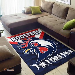 Sydney Area Rug Roosters ANZAC Style