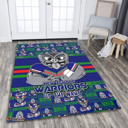 Amazing Aussie New Zealand Warriors Champions Pride Comic Style Area Rug