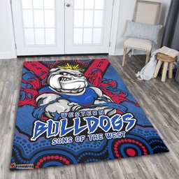 Amazing Aussie Western Bulldogs Ripped Legacy Of The Game Area Rug