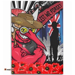 Amazing Aussie Essendon Anzac Day Honor United In Spirit Area Rug