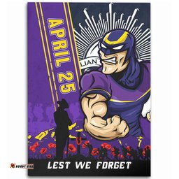Amazing Aussie Melbourne Storm Anzac Day Lest We Forget Strong Fighting Spirit Area Rug