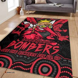 Amazing Aussie Essendon Ripped Legacy Of The Game Area Rug