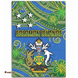 Amazing Aussie Australia South Sea Islanders Solomon Islands Symbol In Polynesian Patterns With Tropical Flowers Style Area Rug