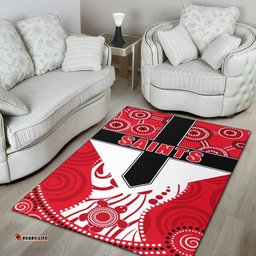 Saints Enthusiasm Area Rug St Kilda Indigenous