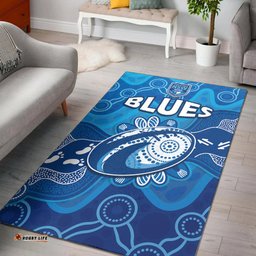 NSW Blues Area Rug New South Wales Aboriginal Art