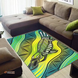 Australia Area Rug - Aboriginal Inspired Platypus