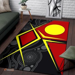 Aboriginal Area Rug Indigenous Legend