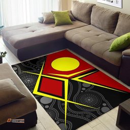 Aboriginal Area Rug Indigenous Legend