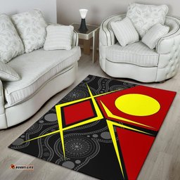 Aboriginal Area Rug Indigenous Legend
