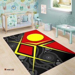 Aboriginal Area Rug Indigenous Legend