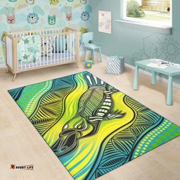 Area Rug Aboriginal Platypus