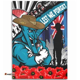 Amazing Aussie Port Adelaide Anzac Day Honor United In Spirit Area Rug