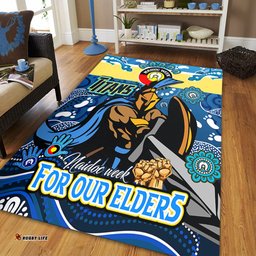 Amazing Aussie Gold Coast Titans Naidoc Week Custom For Our Elders Home Jersey Area Rug