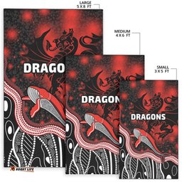 Dragons Area Rug St. George Special Style