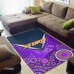 Melbourne Storm Area Rug Aboriginal