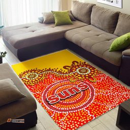 Gold Coast Area Rug Suns Aboriginal