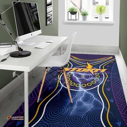 melbourne area rug lightning storm indigenous tee aussie