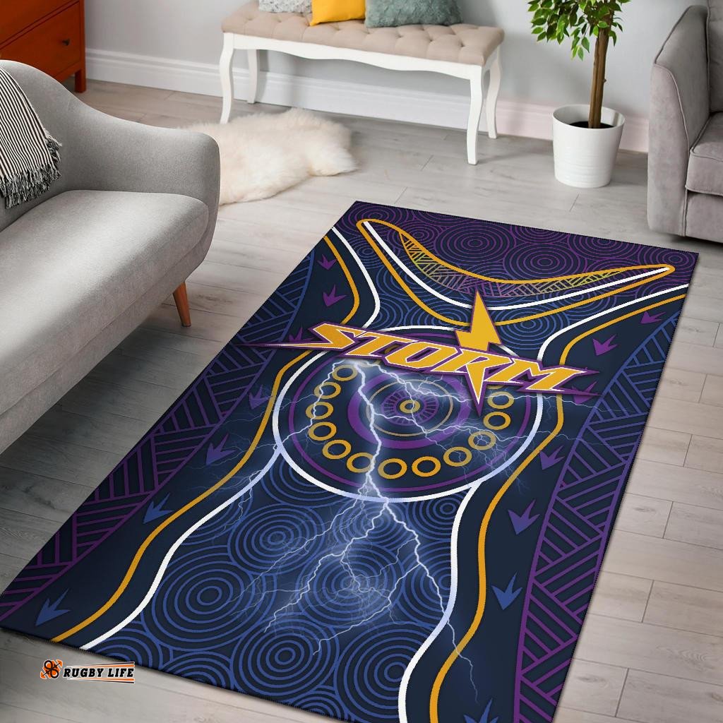 melbourne area rug lightning storm indigenous tee aussie