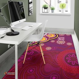 Queensland Maroons Aboriginal Area Rug Indigenous Vibes