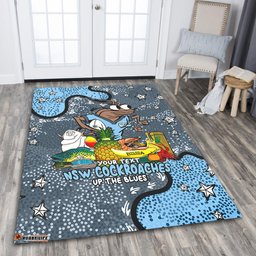 New South Wales Cockroaches Custom Area Rug - Australian Big Things Area Rug