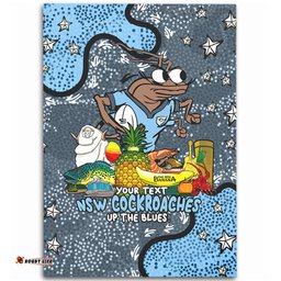 New South Wales Cockroaches Custom Area Rug - Australian Big Things Area Rug