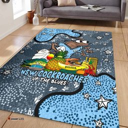 New South Wales Cockroaches Custom Area Rug - Australian Big Things Area Rug