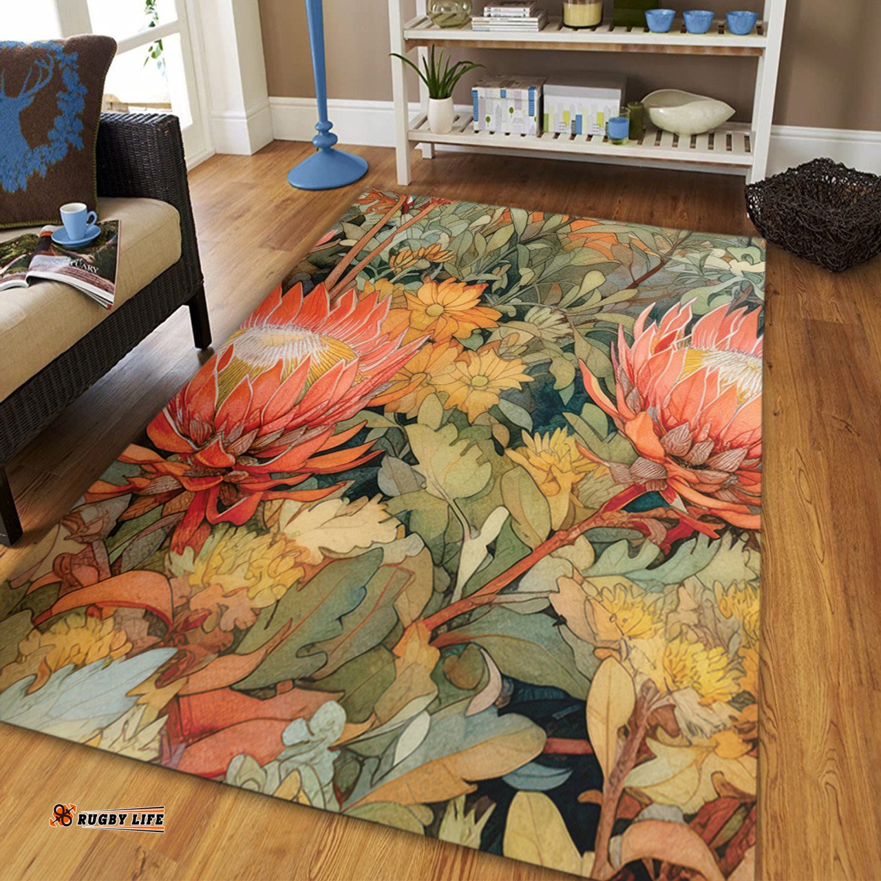 Australia Waratah Area Rug - Australian Waratahs Area Rug