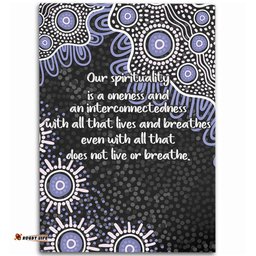 Australia Aboriginal Area Rug - The More You Know The Less You Need Purple Patterns Area Rug