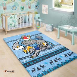 New South Wales Area Rug - Australia Ugly Xmas With Aboriginal Patterns For Die Hard Fans